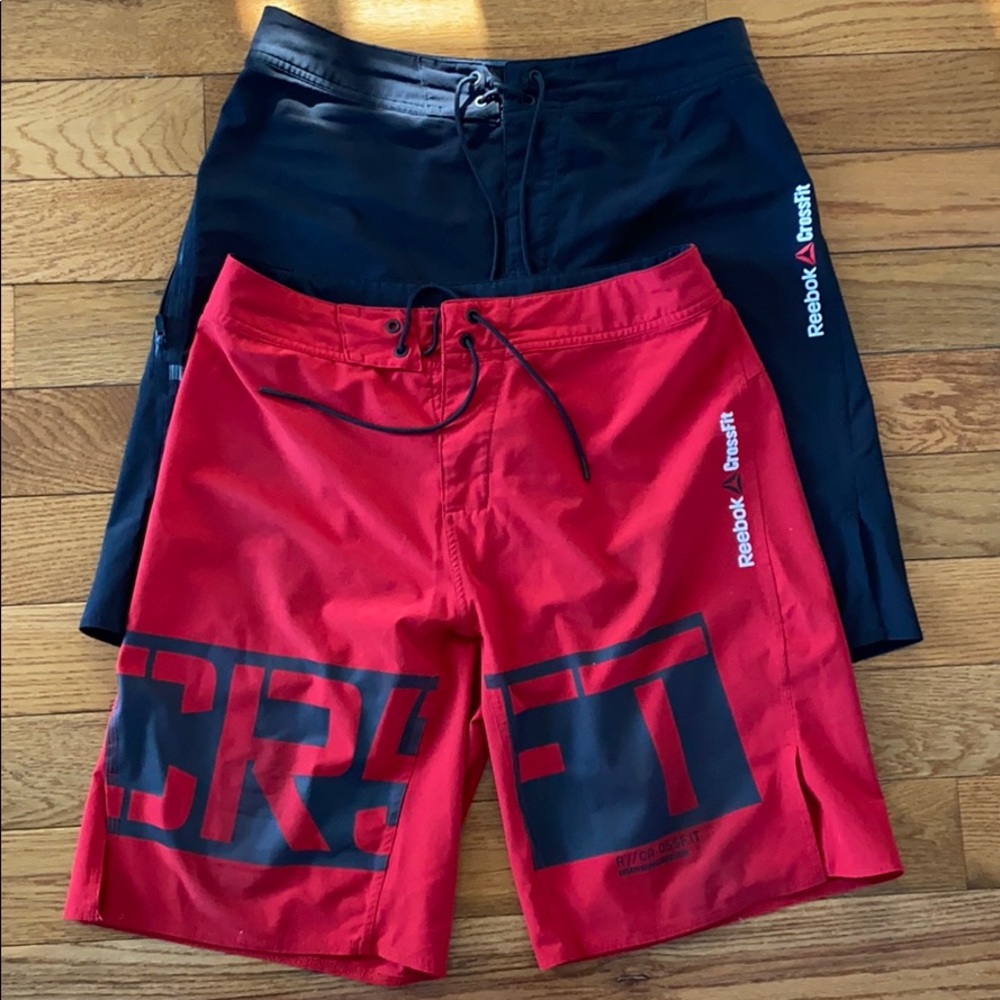 Lot 2 pr of Men’s Reebok CrossFit shorts size 30